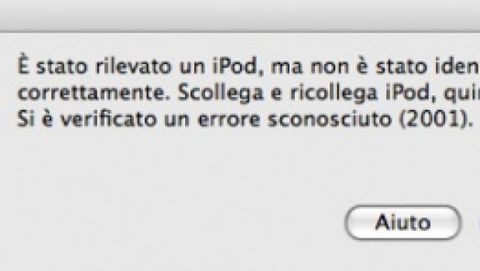 Niente DFU con Mac OS X 10.5.6