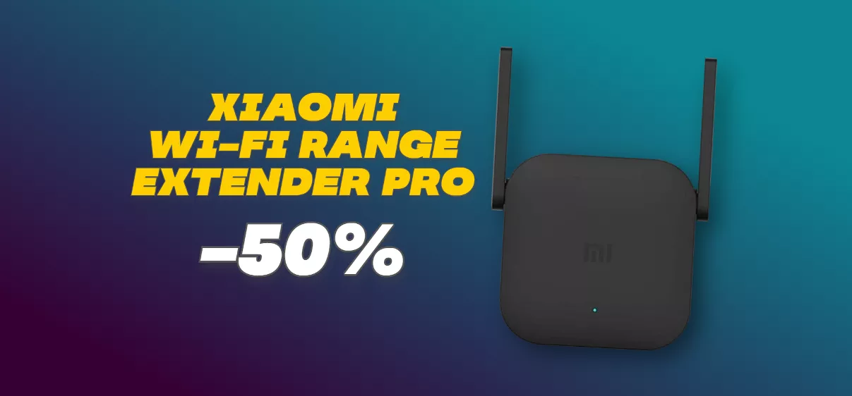 Xiaomi Wi-Fi Range Extender Pro al 50% su Amazon: sta andando a ruba!