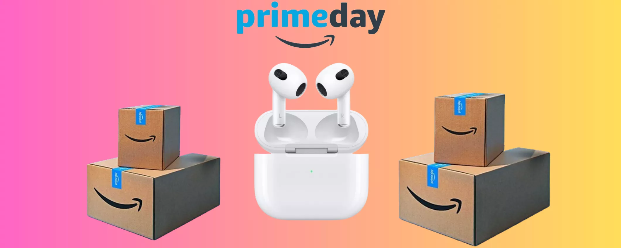 Prime Day: Apple AirPods Pro 2 in PROMO SPECIALE ancora per POCO