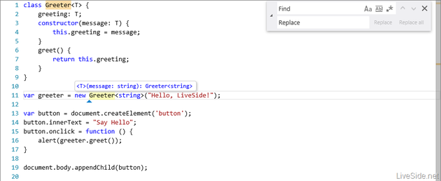 Editor di testo che dovrebbe essere integrato in SkyDrive.