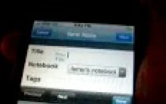 Evernote sbarca su iPhone