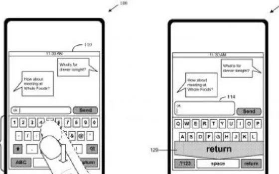 Gestures multi-touch per la tastiera di iPhone