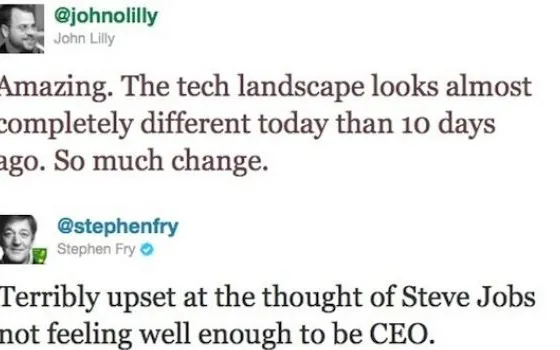 Le reazioni a caldo sulle dimissioni di Steve Jobs