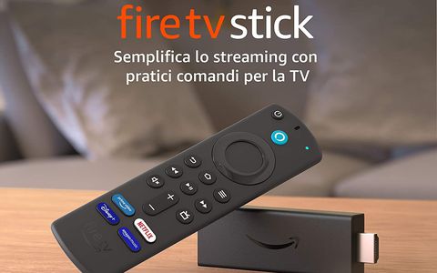 Nuova Fire TV Stick: il prezzo di nuovo in calo su Amazon (-38%)