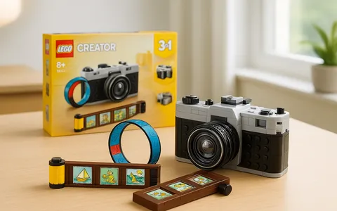 LEGO Creator 3 in 1 Fotocamera Retro, idea regalo perfetta e conveniente