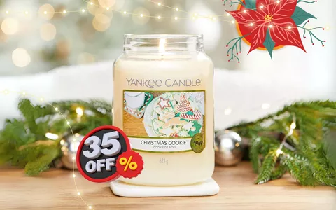 Yankee Candle Biscotto di Natale: un tocco di magia a prezzo BASSISSIMO!