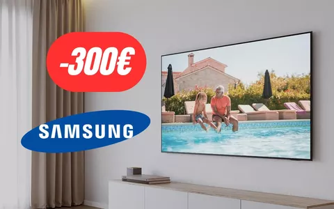 Smart TV Samsung da 65 pollici in MEGA SCONTO: risparmia 300€