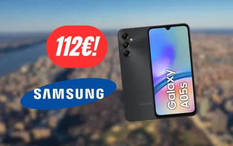 Galaxy A05s: smartphone Samsung ad un prezzo CHOC (-37%)
