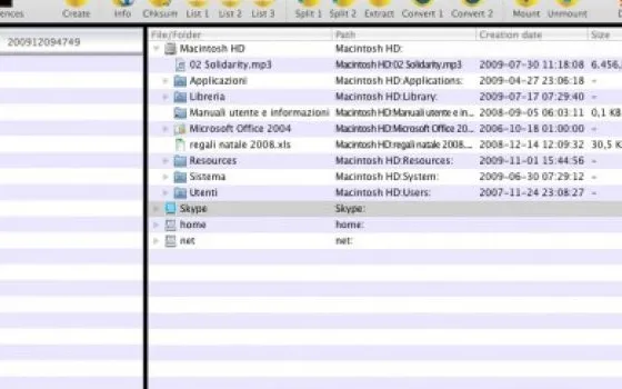 Little Disc+, convertire file e creare immagini disco su Mac
