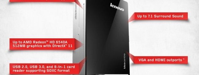 Lenovo Q180: il PC desktop più piccolo del mondo