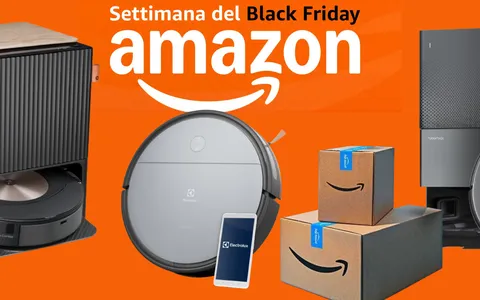 Black Friday Amazon 2024: i robot aspirapolvere in MAXI sconto