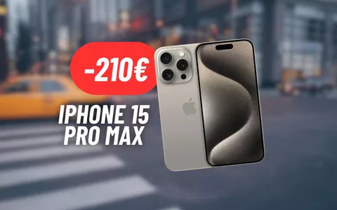 iPhone 15 Pro Max è il top di gamma DEFINITIVO ed è scontato di 210€ su Amazon