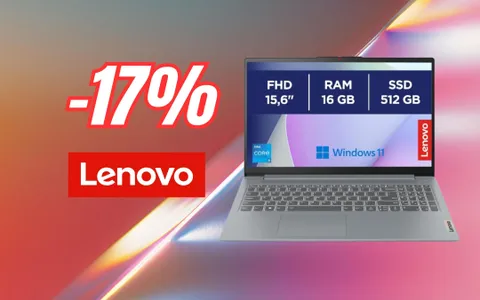 Lenovo IdeaPad Slim 3: display FHD da 15,6