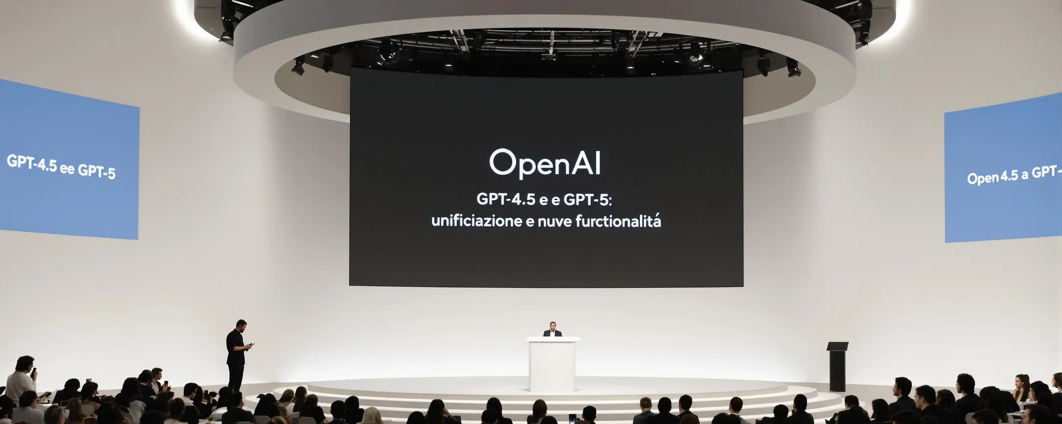 OpenAI svela GPT-4.5 e GPT-5: unificazione e nuove funzionalità