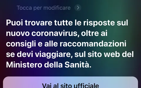 Coronavirus, Siri dà consigli e aiuta con la diagnosi