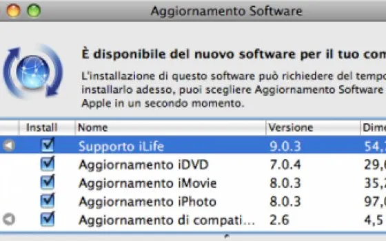 Apple aggiorna la suite iLife '09 e la compatibilità RAW per fotocamere digitali