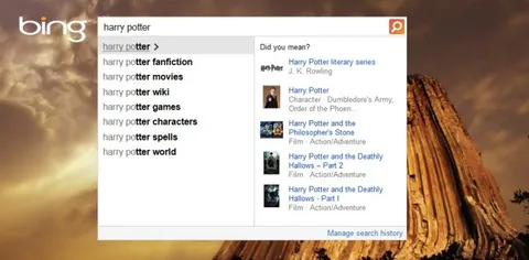 Microsoft aggiorna la funzione Autosuggest di Bing
