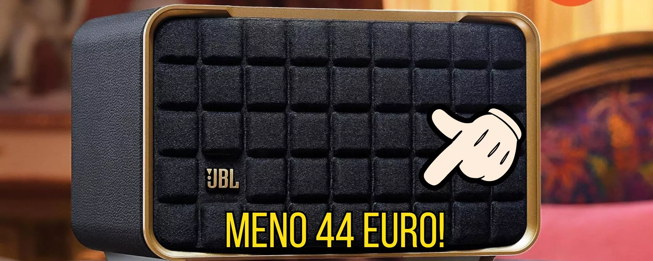 JBL Authentics 200, stile vintage e audio Premium: ottimo sconto MENO 44 euro