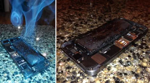 iPhone 5s, ecco cosa accade quando la batteria prende fuoco ed esplode
