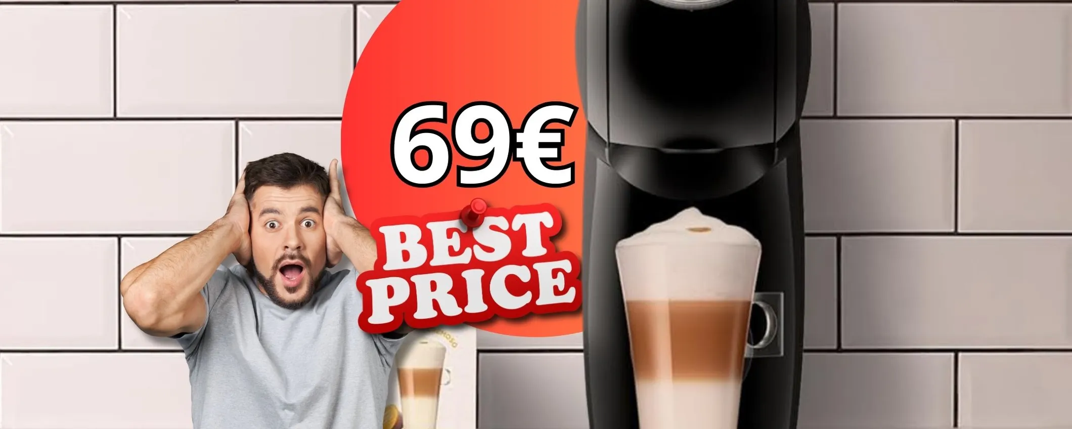 Nescafé Dolce Gusto De'Longhi: il MIGLIOR PREZZO per le tue bevande gustose