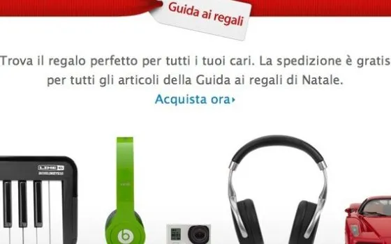 L'Apple Store si rifà il look per le festività natalizie