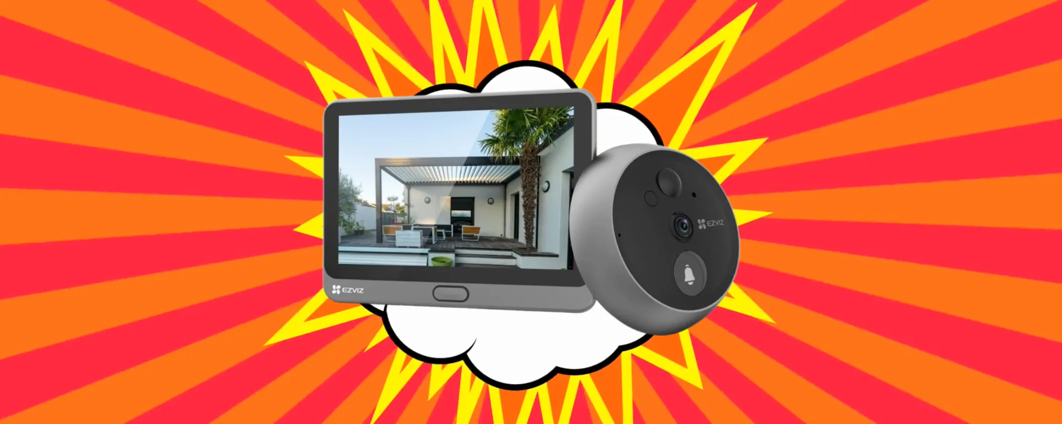 Con lo Spioncino Digitale in maxi offerta l'ingresso di casa sarà più smart che mai
