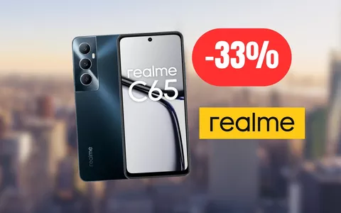 realme C65: smartphone BEST BUY ad un prezzo ancora più basso su Amazon (-33%)