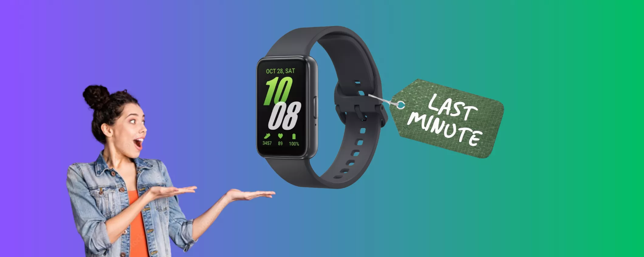 Samsung Galaxy Fit 3 a prezzo stracciato: applica il codice promo eBay