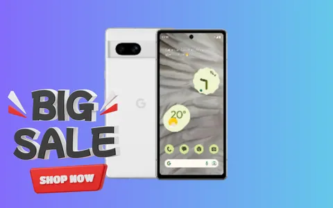 Google Pixel 7a: con la promo bomba Amazon risparmi più di 200€ (-41%)