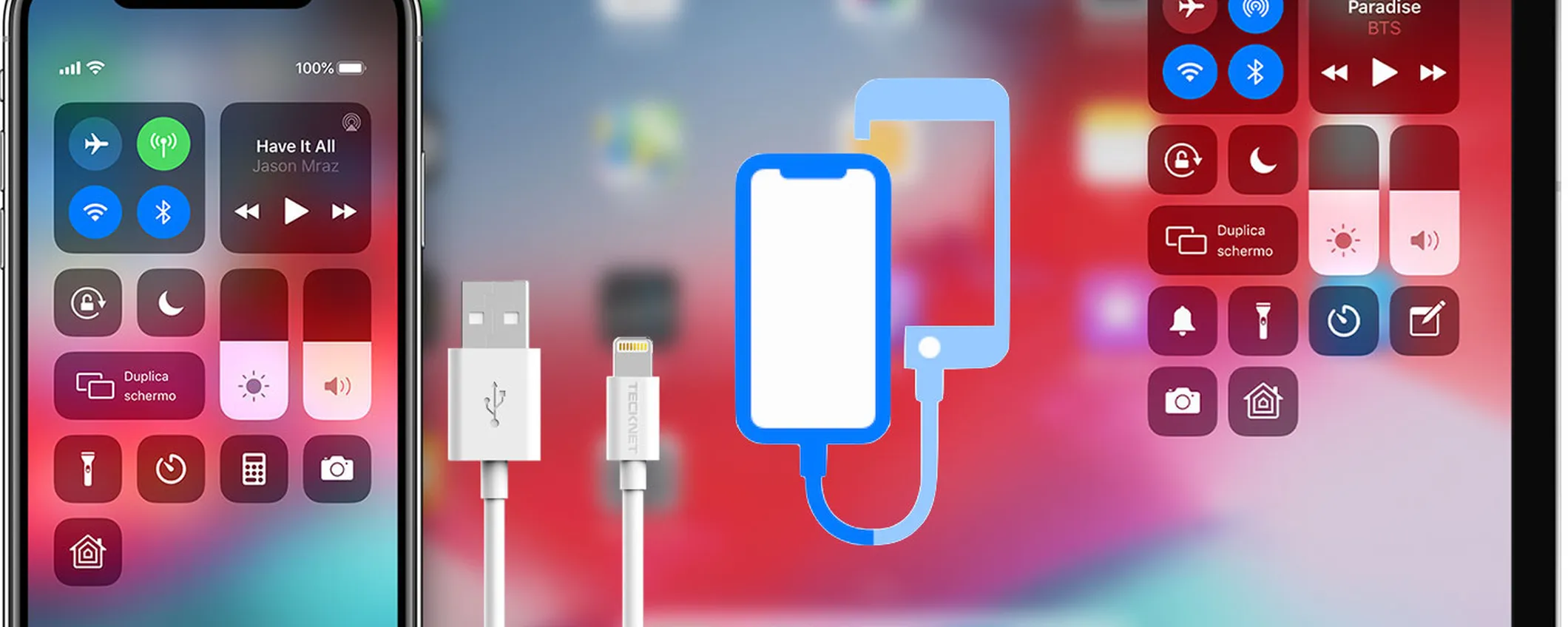 iOS 13, arriva la condivisione dati via cavo tra iPhone e iPad