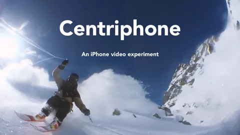 Centriphone trasforma iPhone in un'Action Camera a 360'