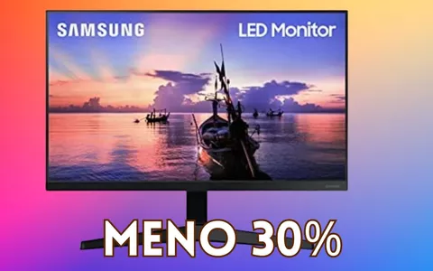 SAMSUNG Monitor 21,5 pollici, il rapporto qualità prezzo è la sua forza!