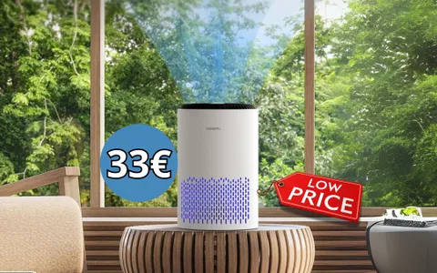 Purificatore D'aria: SOLO 33€ per respirare al meglio e senza allergie