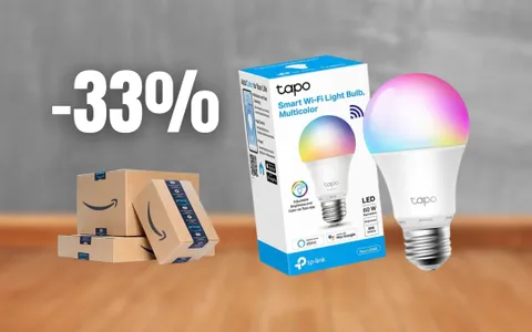 Lampadina smart multicolore ad un prezzo REGALATO su Amazon