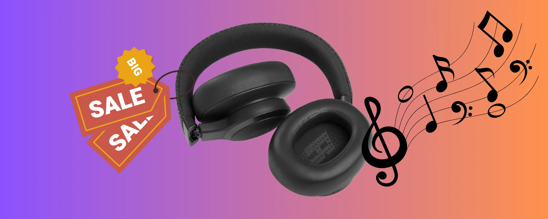 Cuffie Over-Ear JBL: le paghi quasi la metà con lo sconto pazzesco di Amazon (-44%)