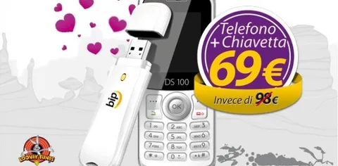 Bip Mobile lancia la sua offerta per San Valentino