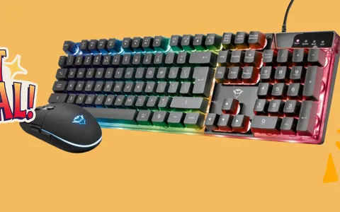 Solo 21€ per il Set Mouse e Tastiera Trust Gaming: promo esclusiva in scadenza