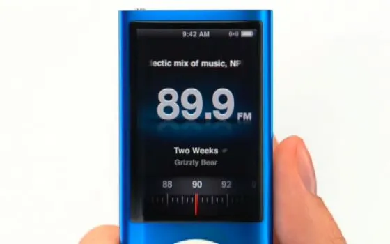 Radio su iPod Nano: forse la sorpresa più grande