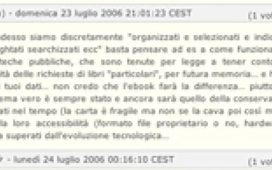 Registrati su Melablog: dai karma ai tuoi commenti!
