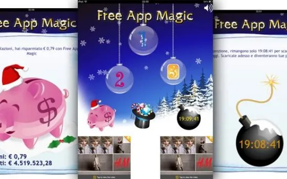 Free App Magic: la versione natalizia sbarca su App Store - immagini e considerazioni