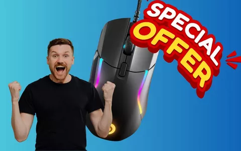 SteelSeries Rival 5: il mouse per i tuoi giochi ad un prezzo SUPER!