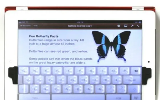 Touchfire, la tastiera virtuale di iPad diventa fisica