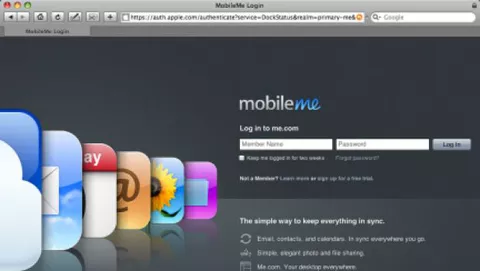 Apple aggiorna MobileMe