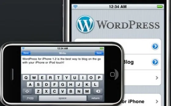 Rilasciato WordPress 1.2 per iPhone