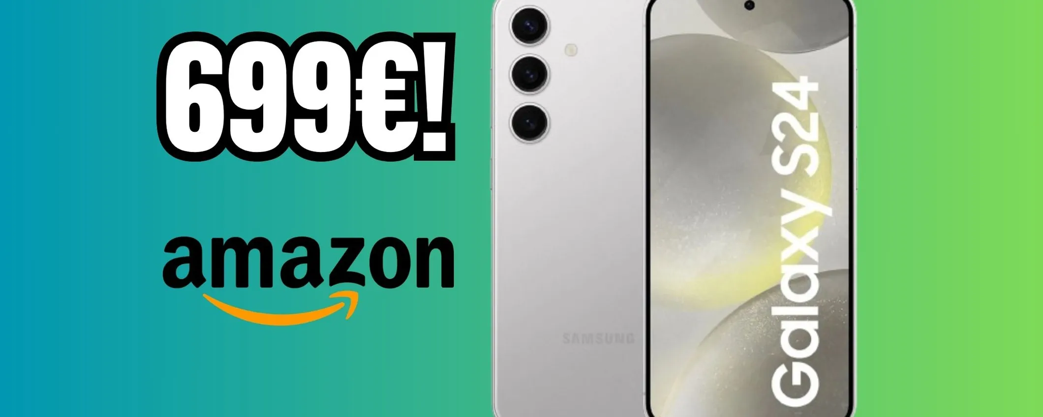 Samsung Galaxy S24: oggi lo paghi 699€, offerta choc su Amazon