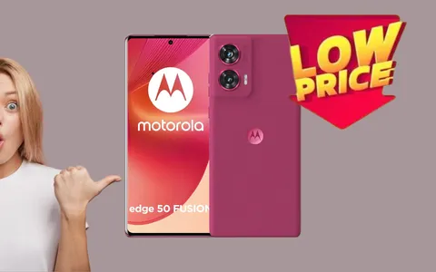 Offerta di Primavera: crolla il prezzo del Motorola edge 50 fusion