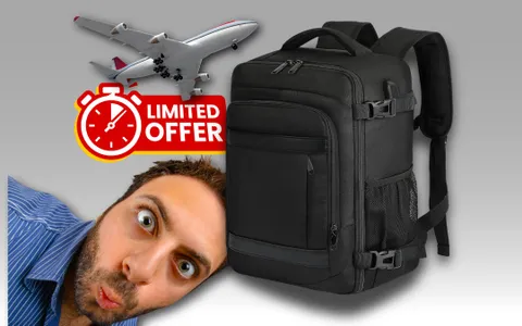Zaino Ryanair dalle dimensioni PERFETTE: solo oggi a 29€!