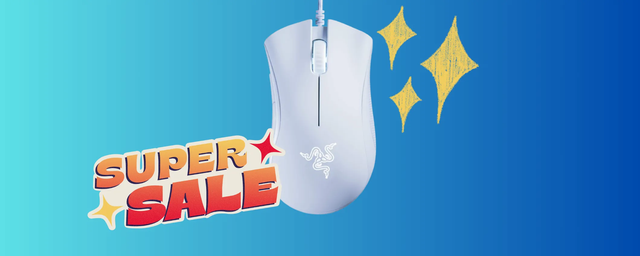 Oggi il Mouse da Gioco Cablato Razer lo paghi quasi la metà (solo 22€)