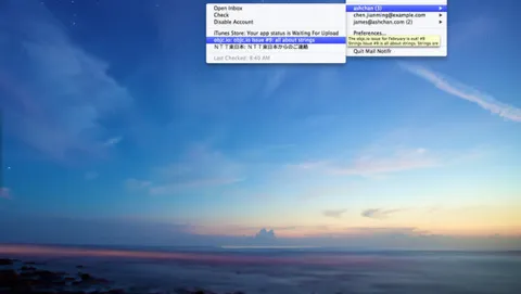 Google Notifier per Mac, interrotto il servizio di notifica: ecco alcune alternative