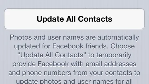 Integrazione iOS 6 e Facebook, occhio alla privacy